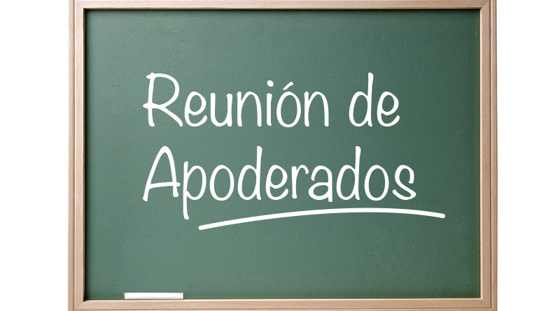 REUNION DE APODERADOS